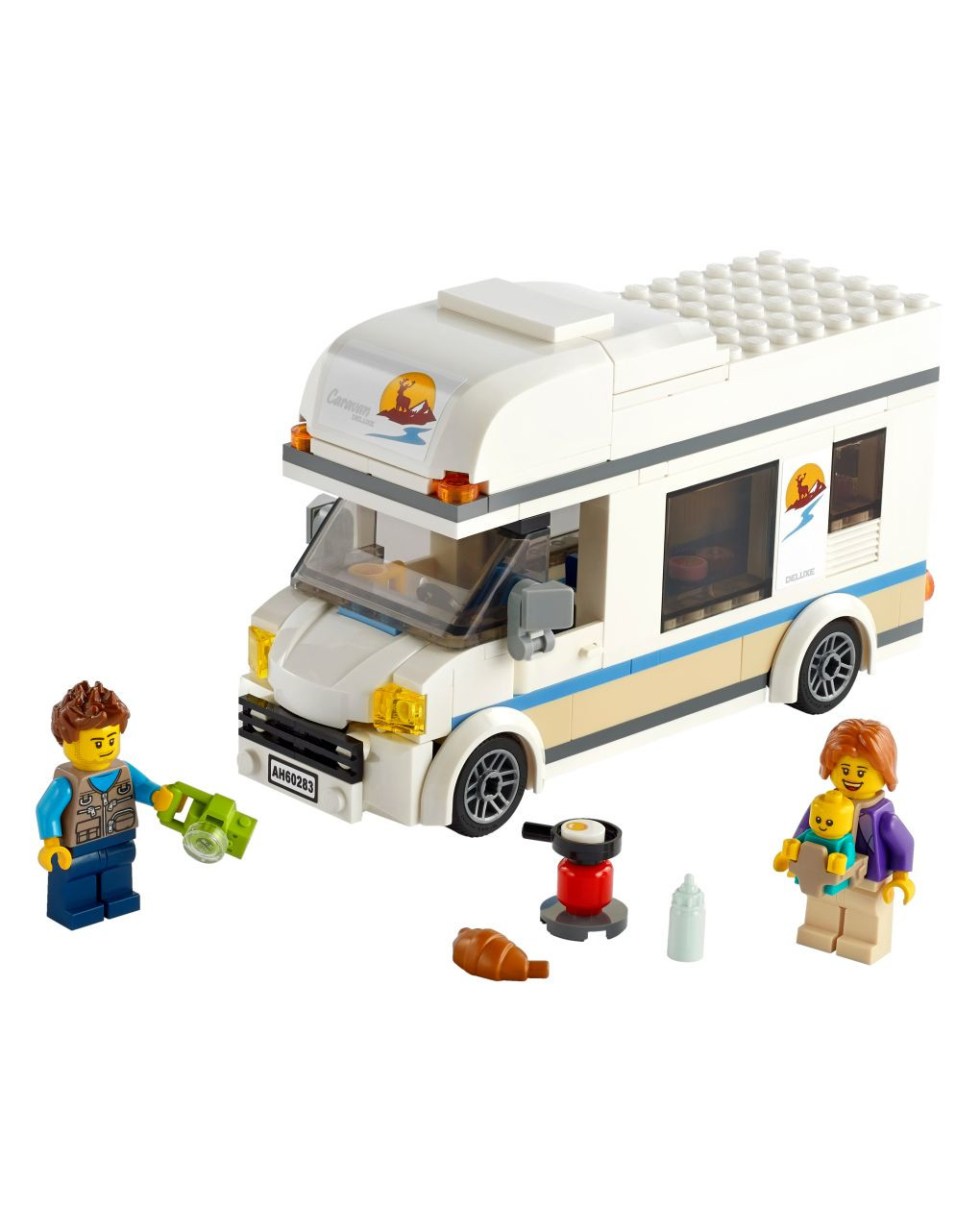 ótimos veículos da cidade de lego - campista de férias - 60283 - LEGO