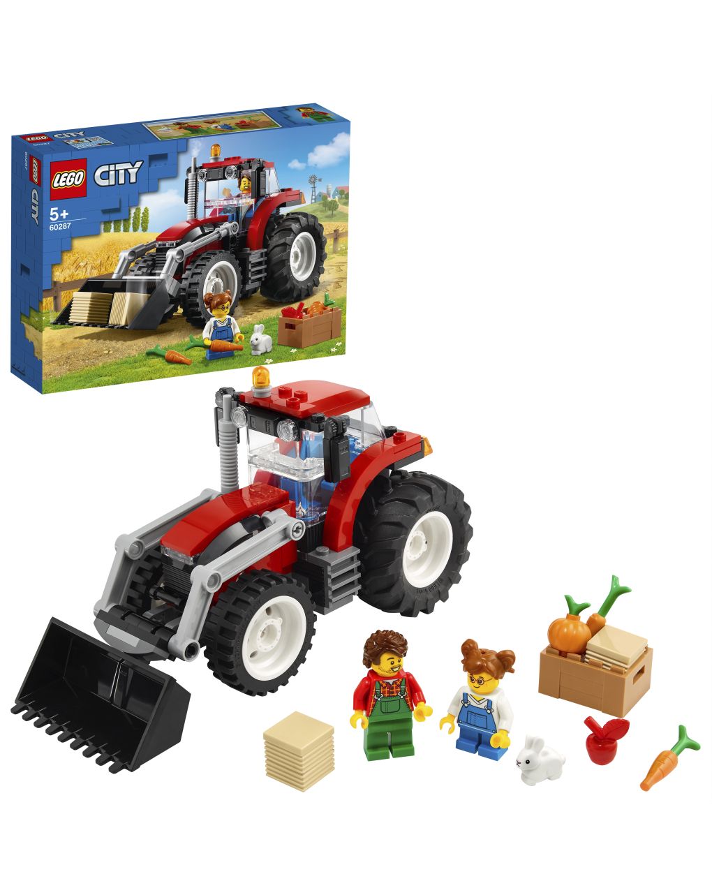 Grandes veículos da cidade de lego - trattore - 60287 - LEGO