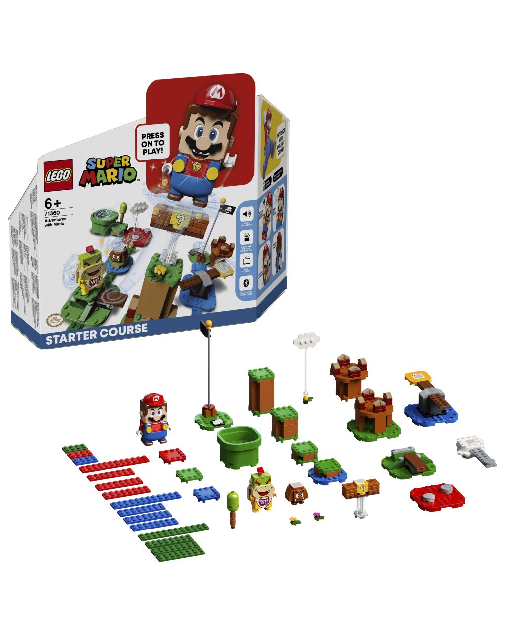 Lego super mario - aventuras de mario - pacote inicial - 71360 - LEGO