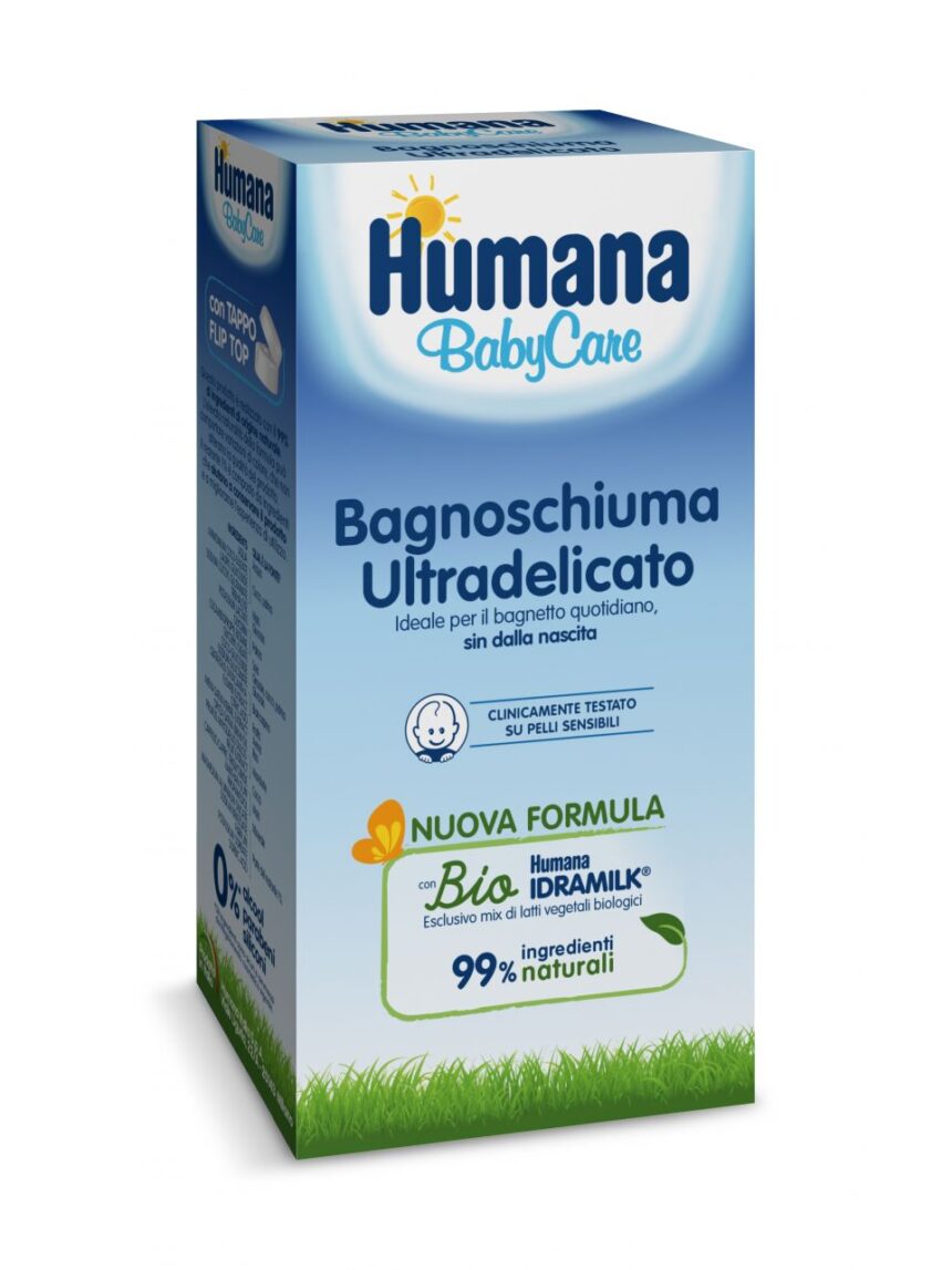 Gel de banho ultra-suave de 200 ml - Humana Baby Care