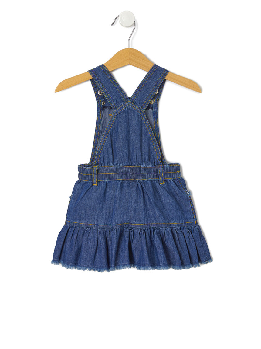 Saia dungaree em cambraia - Prénatal