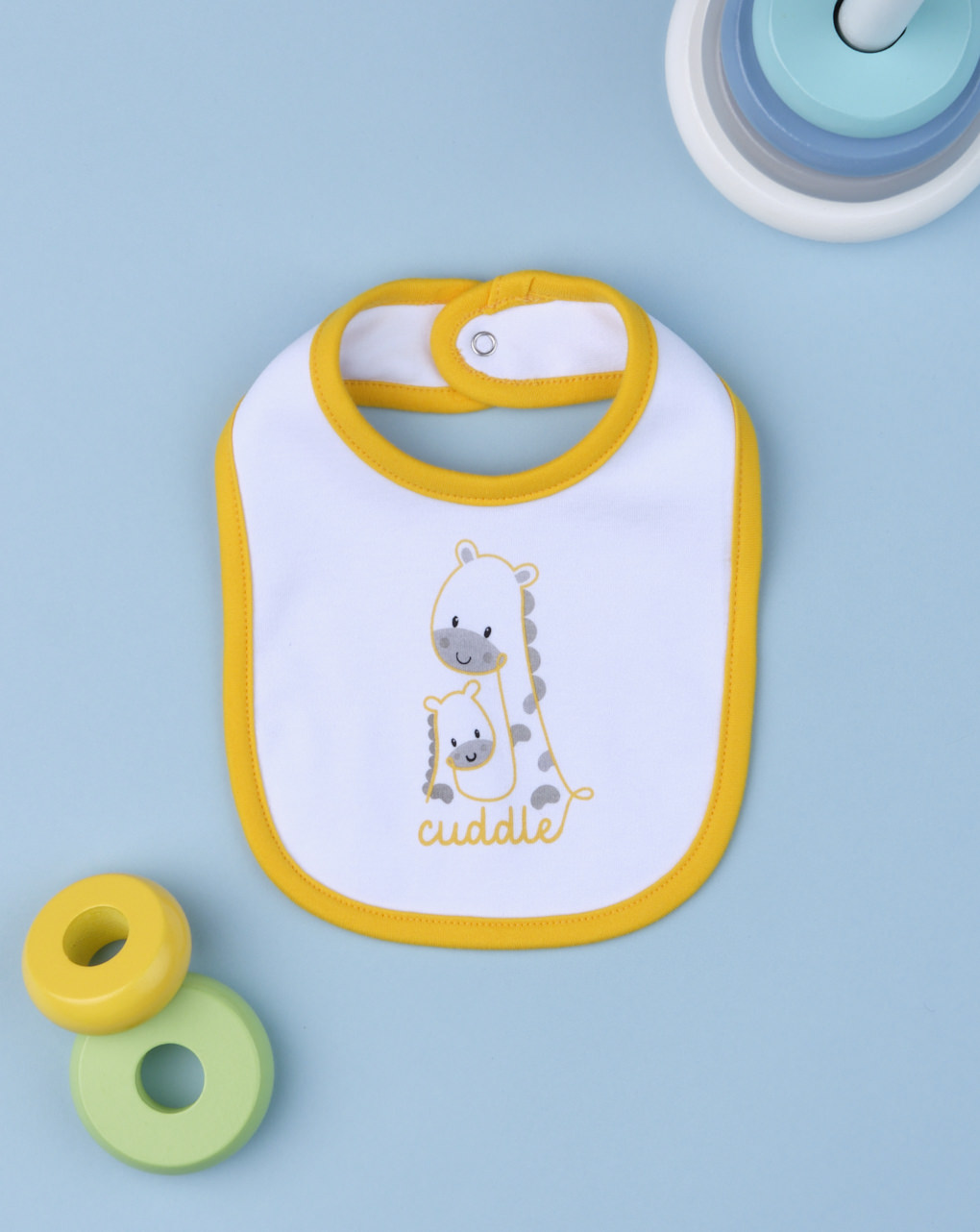 Babador de menino "girafa" - Prénatal