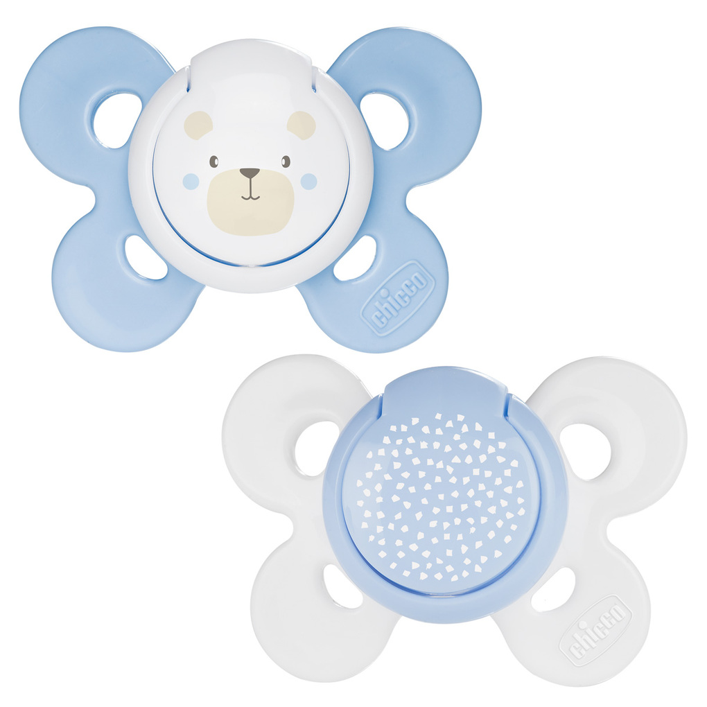 Chupeta bebê conforto silicone 0-6m 2 peças chicco - Chicco