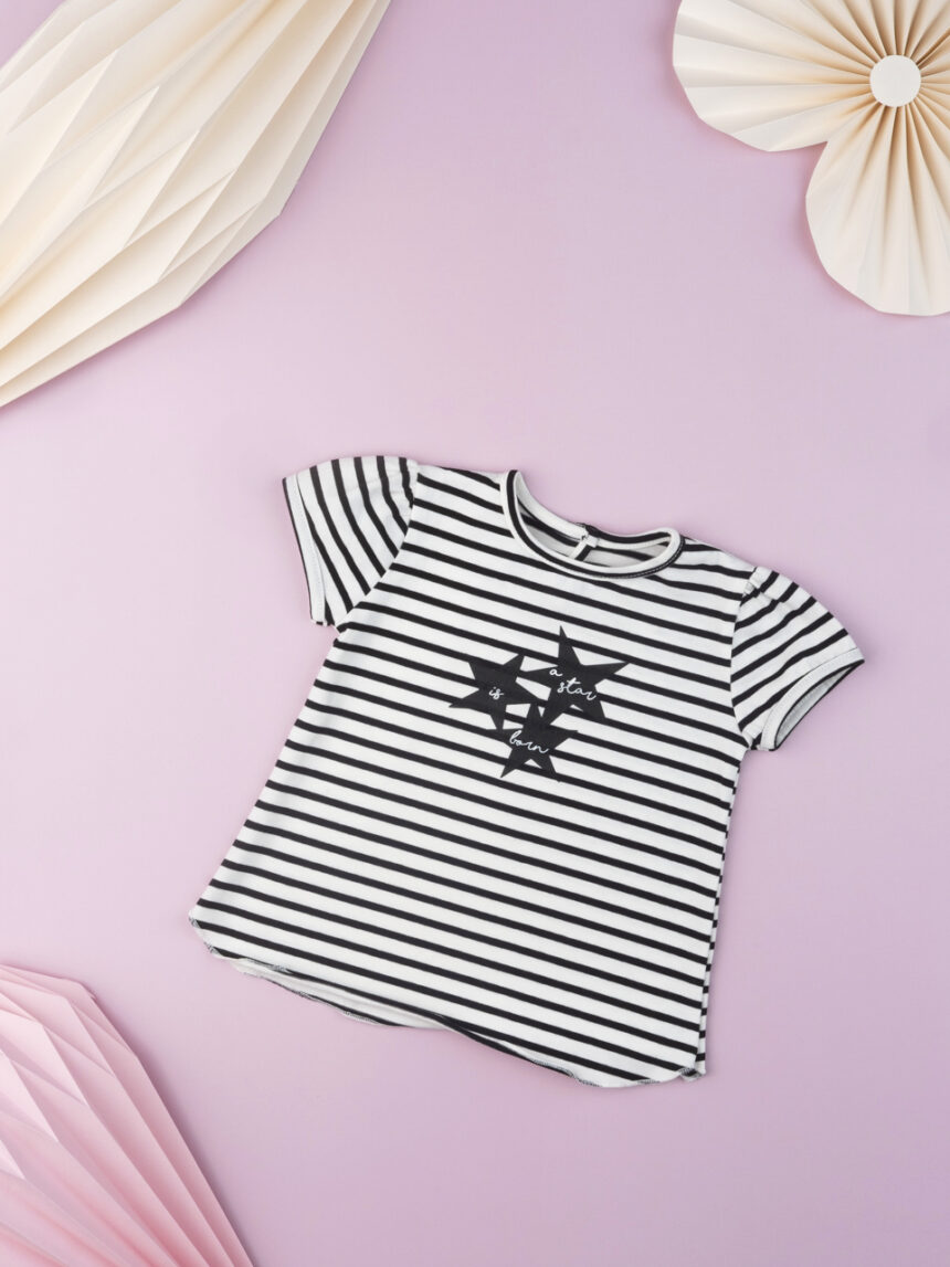 Camiseta menina "nasce uma estrela" - Prénatal
