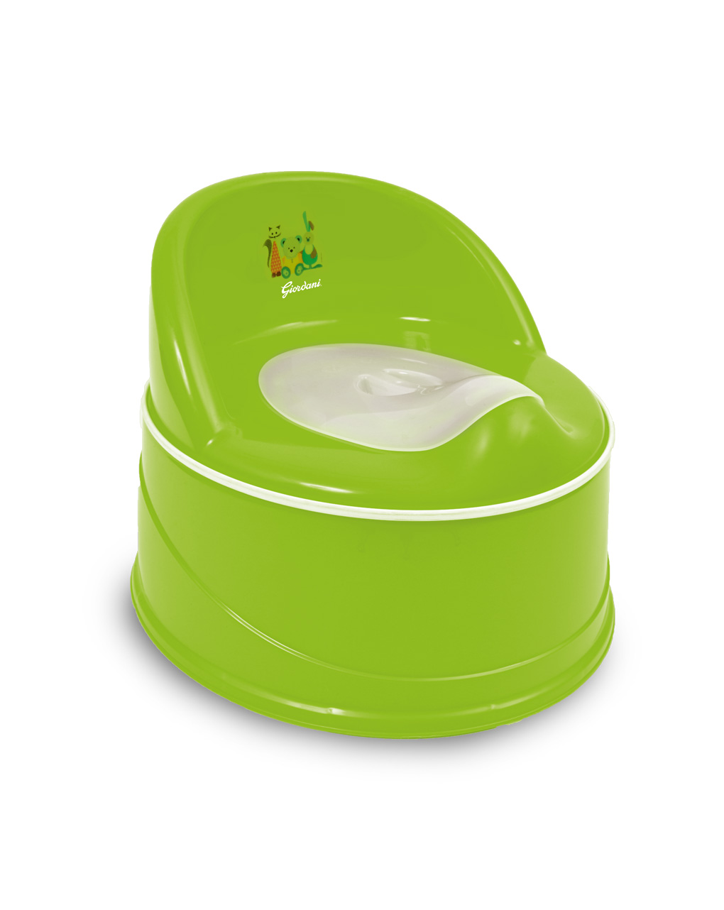 Redutor de penico + redutor de vaso sanitário + plataforma elevada verde - Giordani