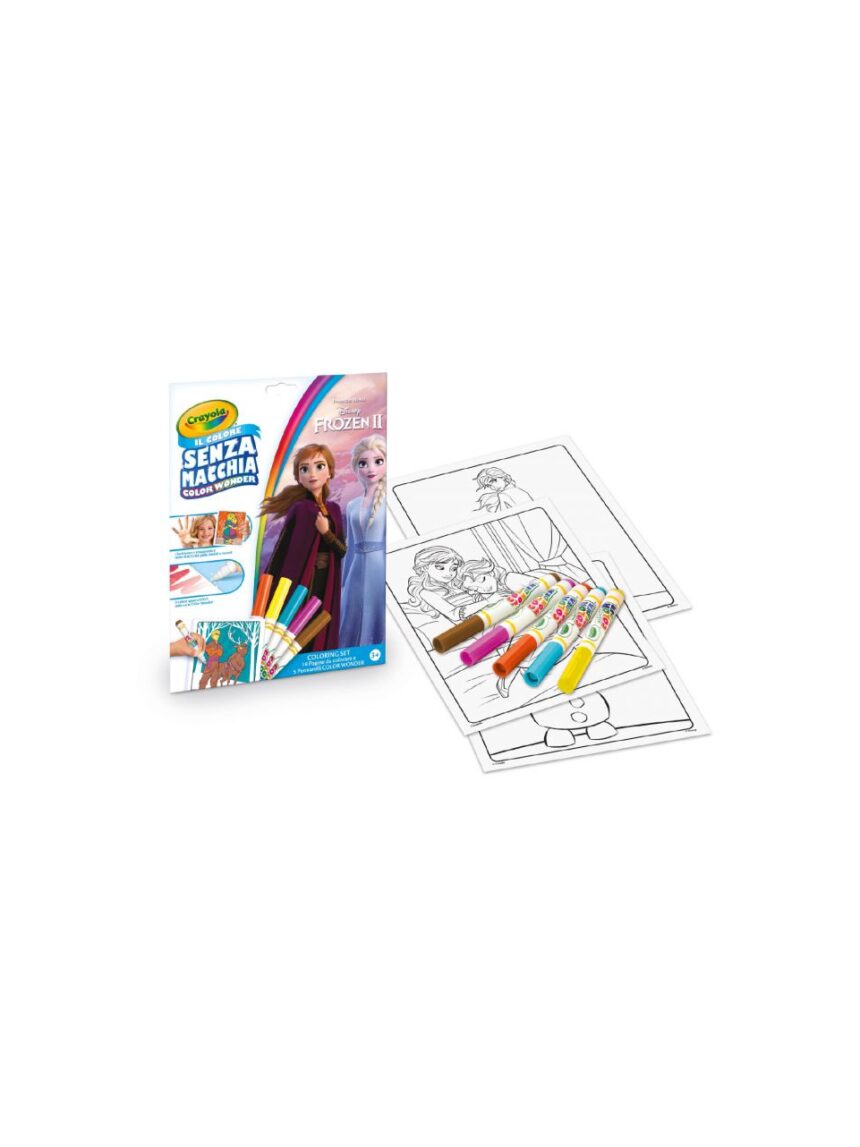 Crayola - conjunto de coloração color wonder disney frozen 2 - Crayola