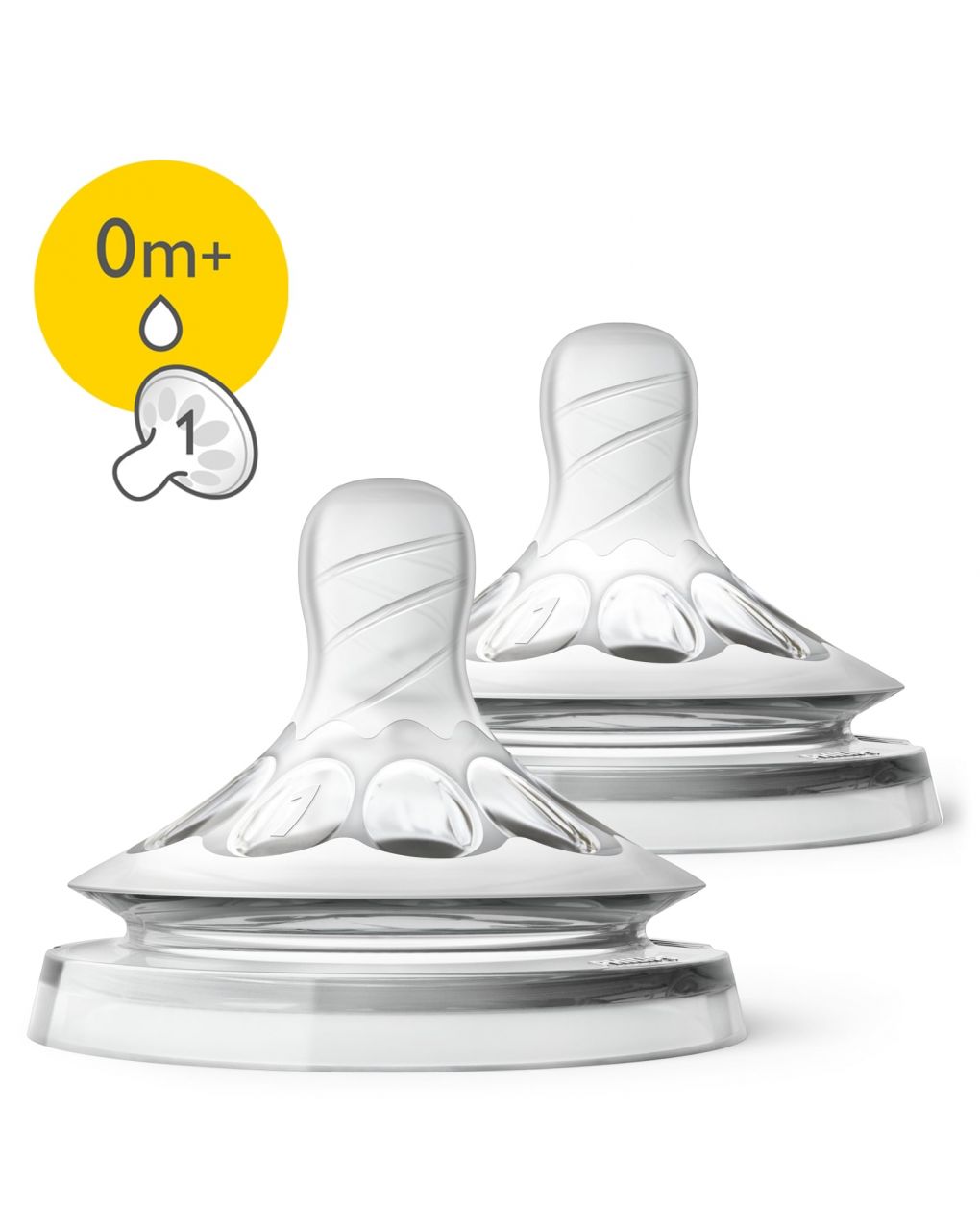 2 tettarelle natural 0m + avent - Avent