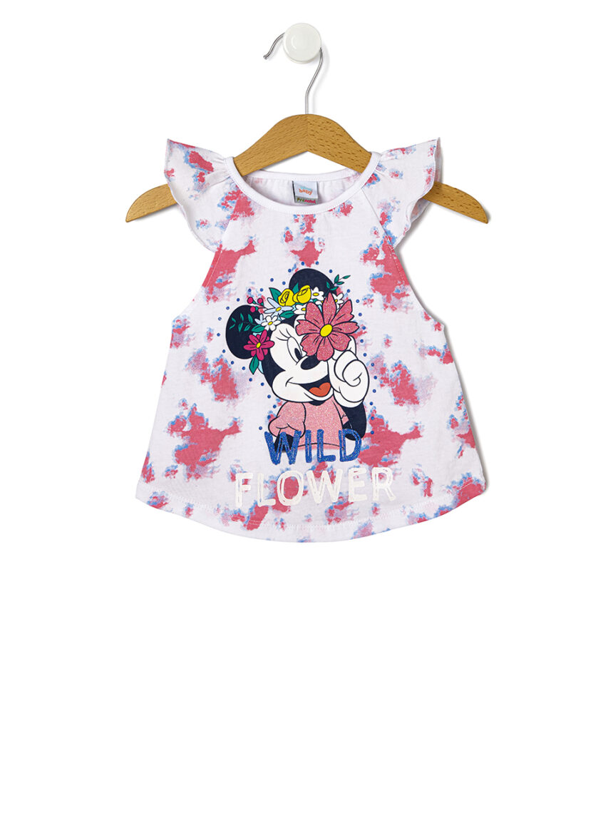 Blusa com estampa minnie - Prénatal