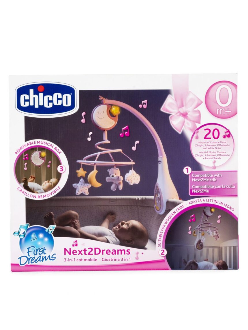 Chicco - next2dreams pink mobile - Chicco