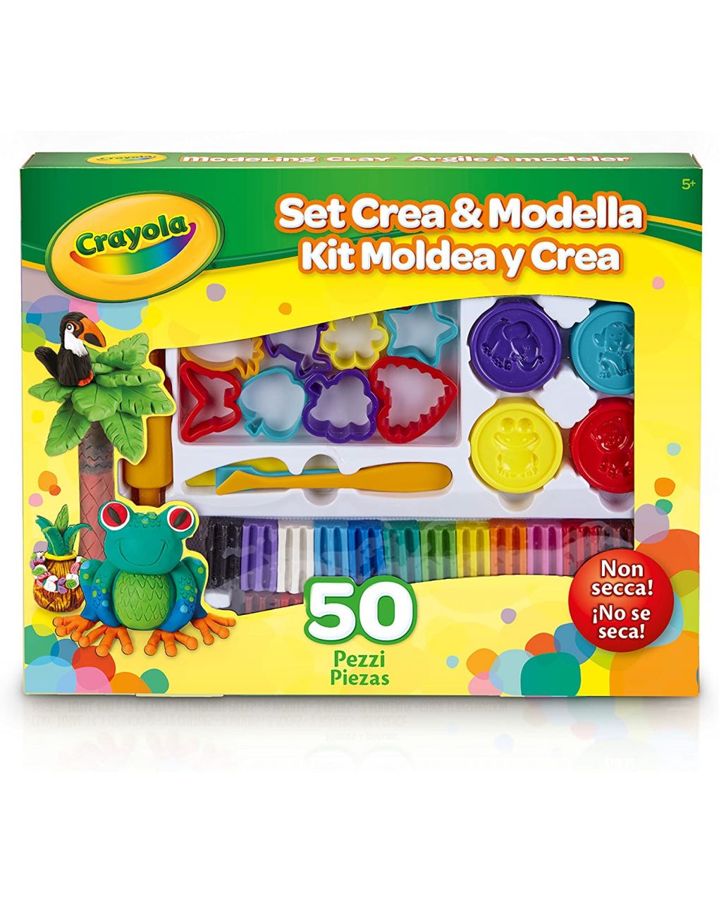 Crayola - criar e modelar conjunto de 50 unidades - Crayola