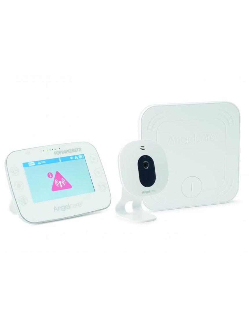 Angelcare - monitor de áudio e vídeo digital com painel de sensor sem fio - Foppapedretti