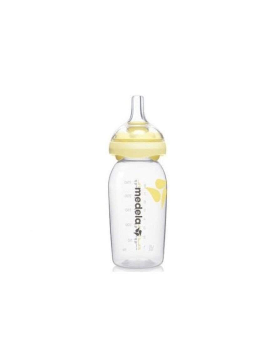 Garrafa de 250 ml com tetina de fluxo médio - Medela