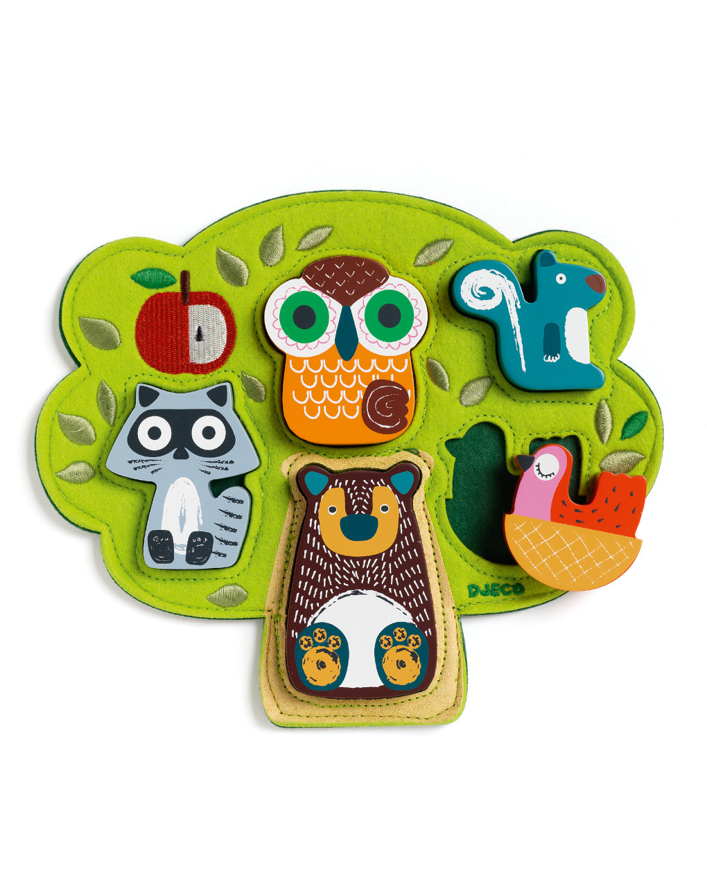 Djeco - oski - quebra-cabeça de madeira - Djeco