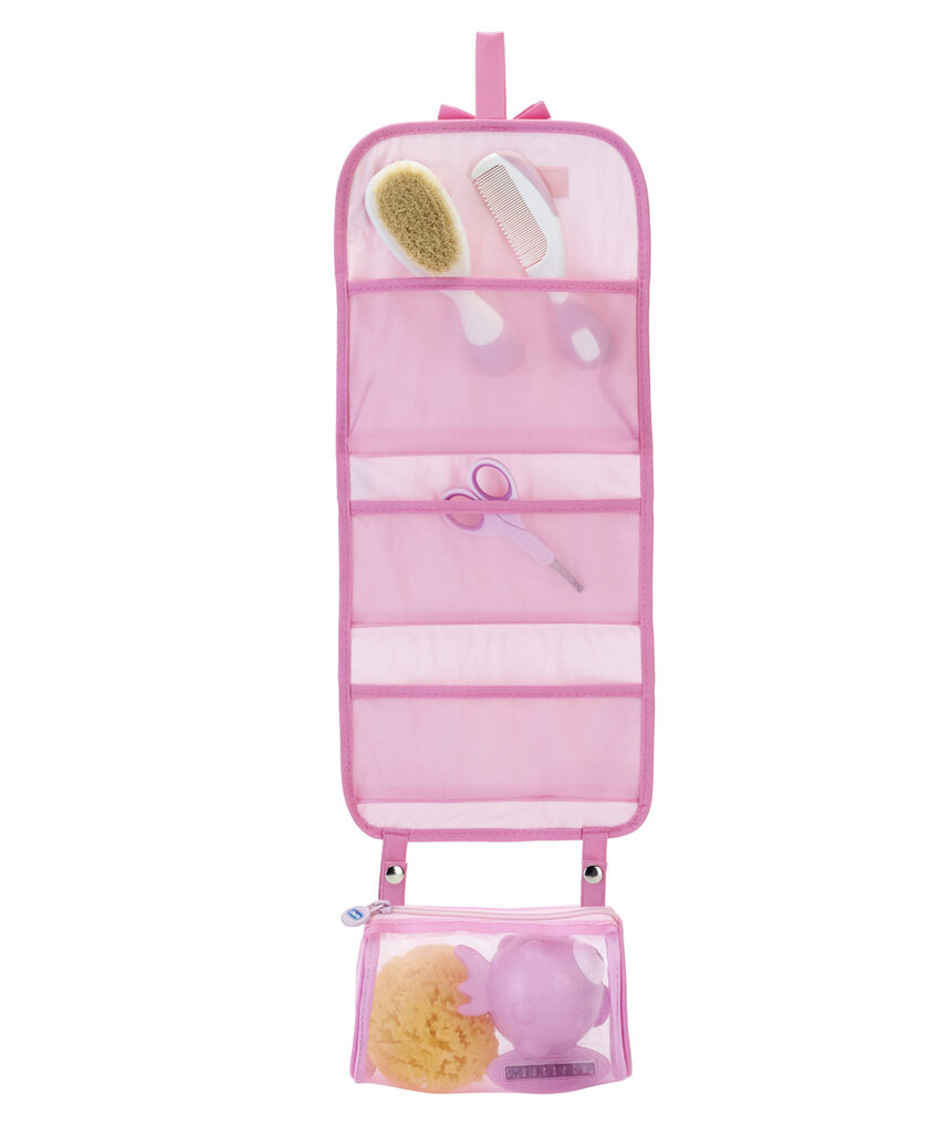 Conjunto de higiene segura rosa 0m + - Chicco