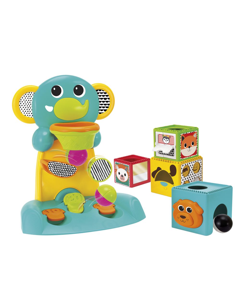 Bkids- pirâmide de cesta de elefante - B-kids