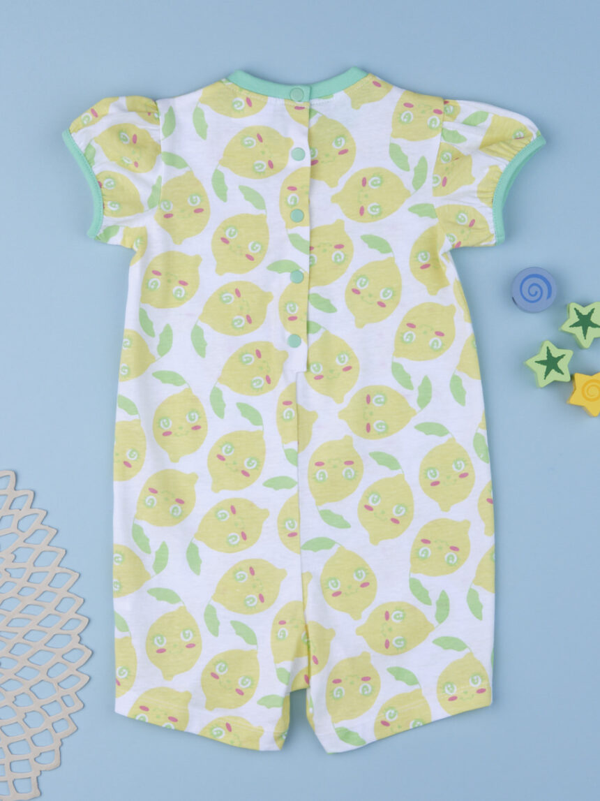 Pijama de menina "limões" - Prénatal