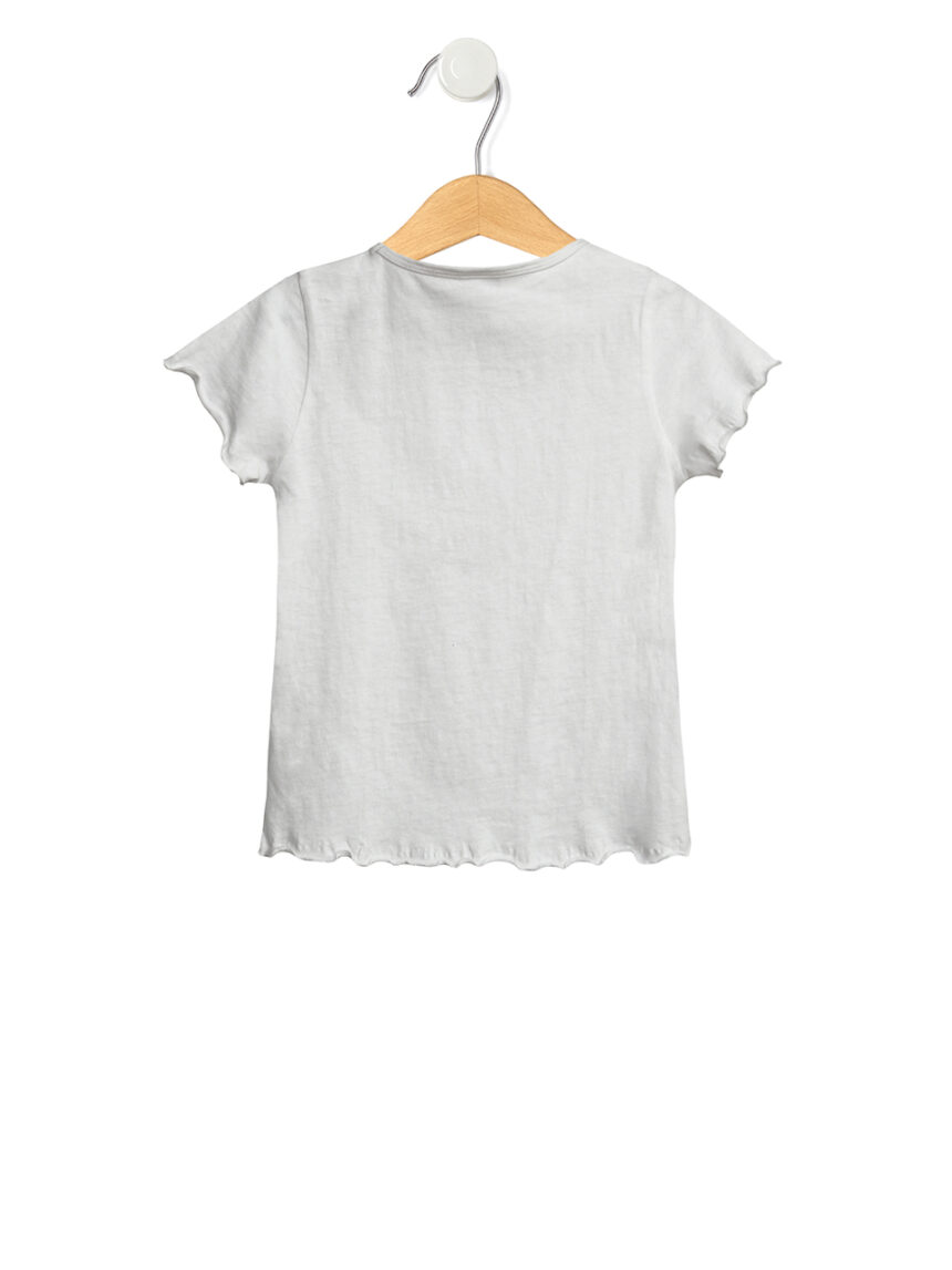 Camiseta feminina totalmente branca - Prénatal