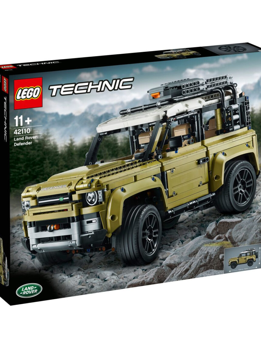 Técnica de lego - defensor de land rover - 42110 - LEGO