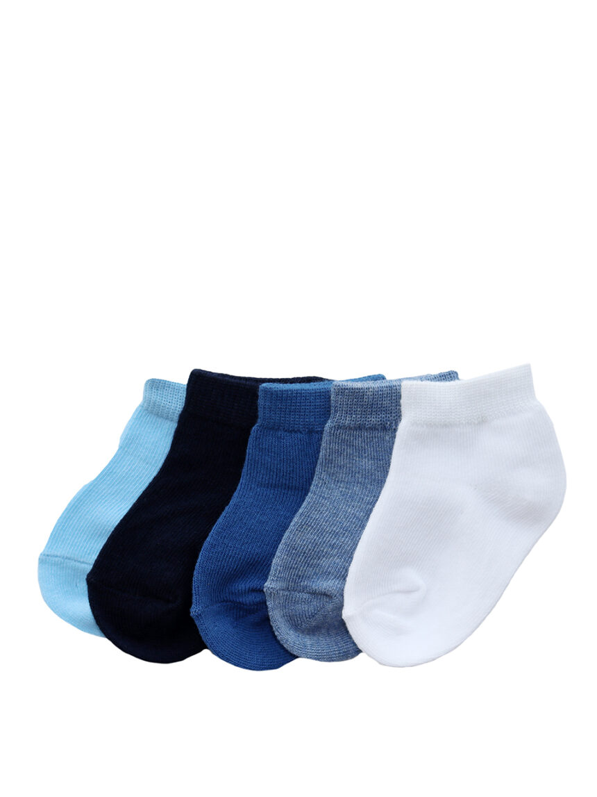 Pacote x 5 meias curtas de algodão - Prénatal