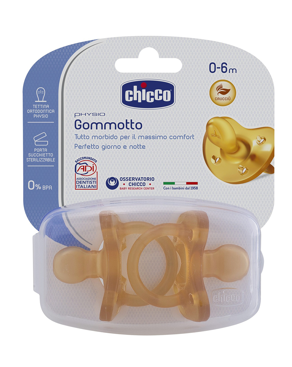 Borracha 0-6m (2pcs) - Chicco