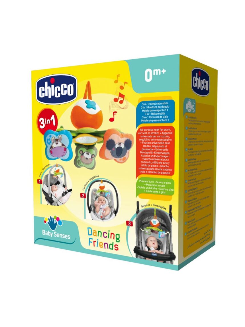 Chicco - amigos de dança e jogo de caminhada - Chicco