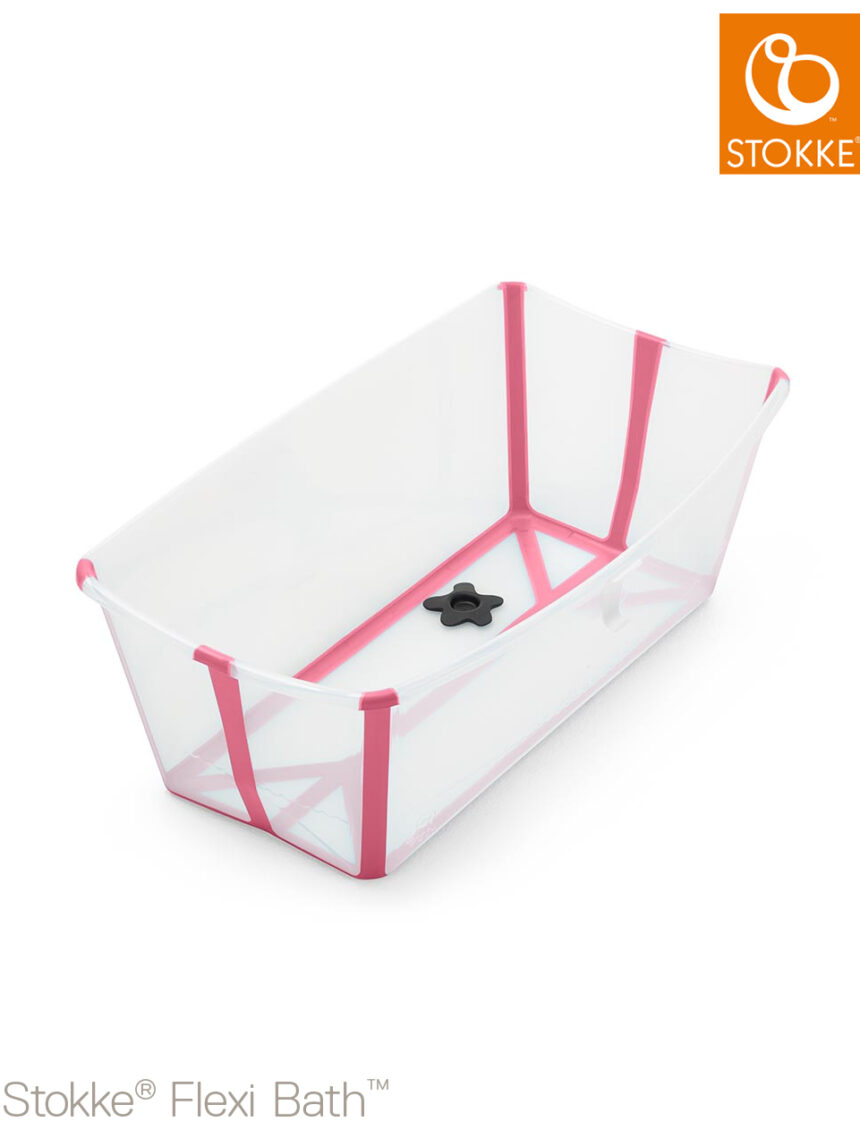 Stokke® flexi bath® - rosa transparente - Stokke