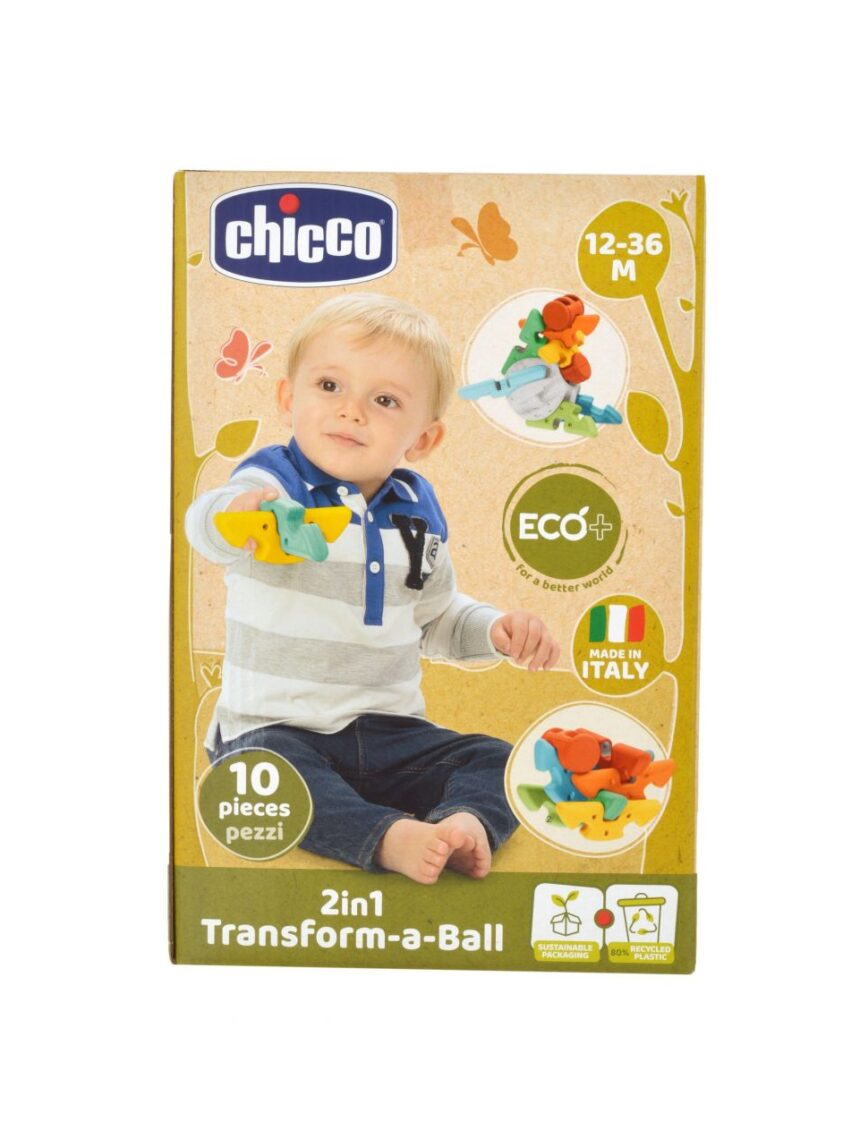 Chicco - transform-a-ball 2 em 1 eco + - Chicco
