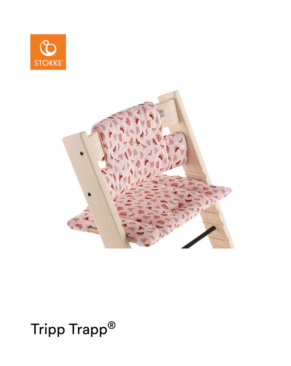 Tripp trapp® cuscino - raposa rosa - Stokke