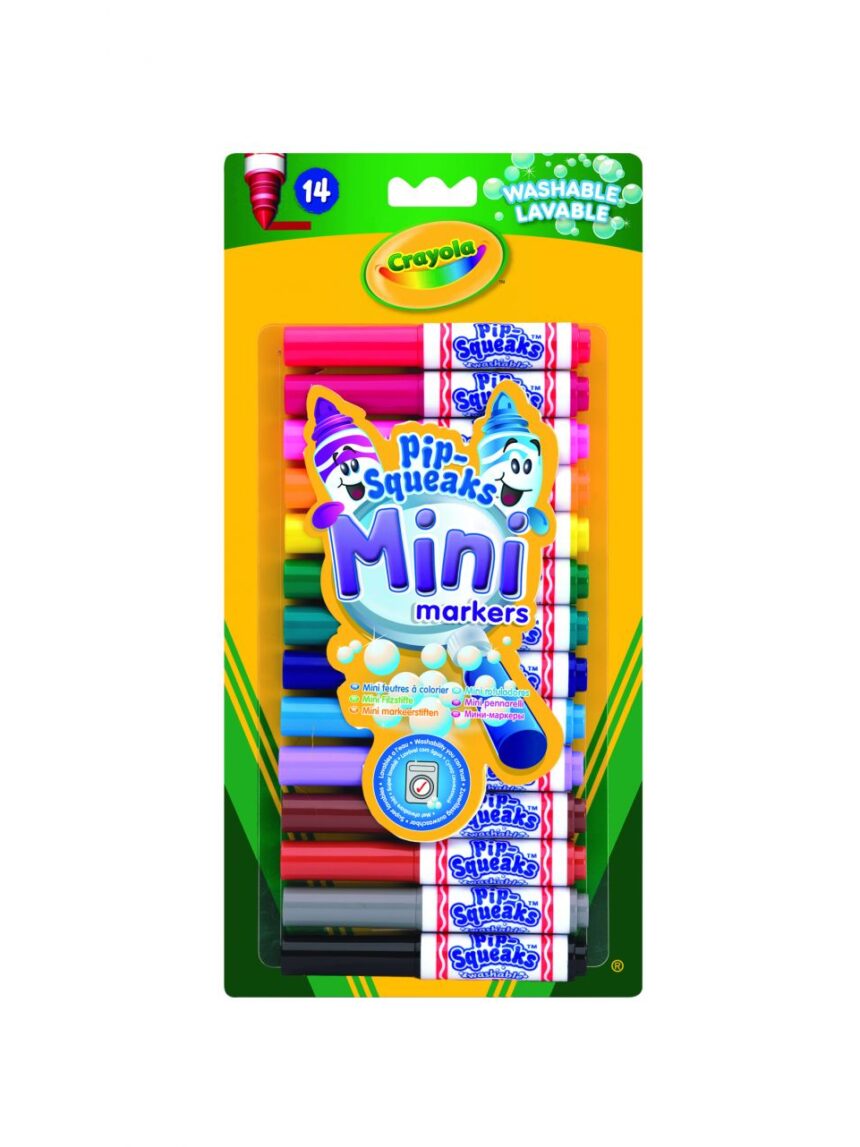 Crayola - 14 mini marcadores - Crayola