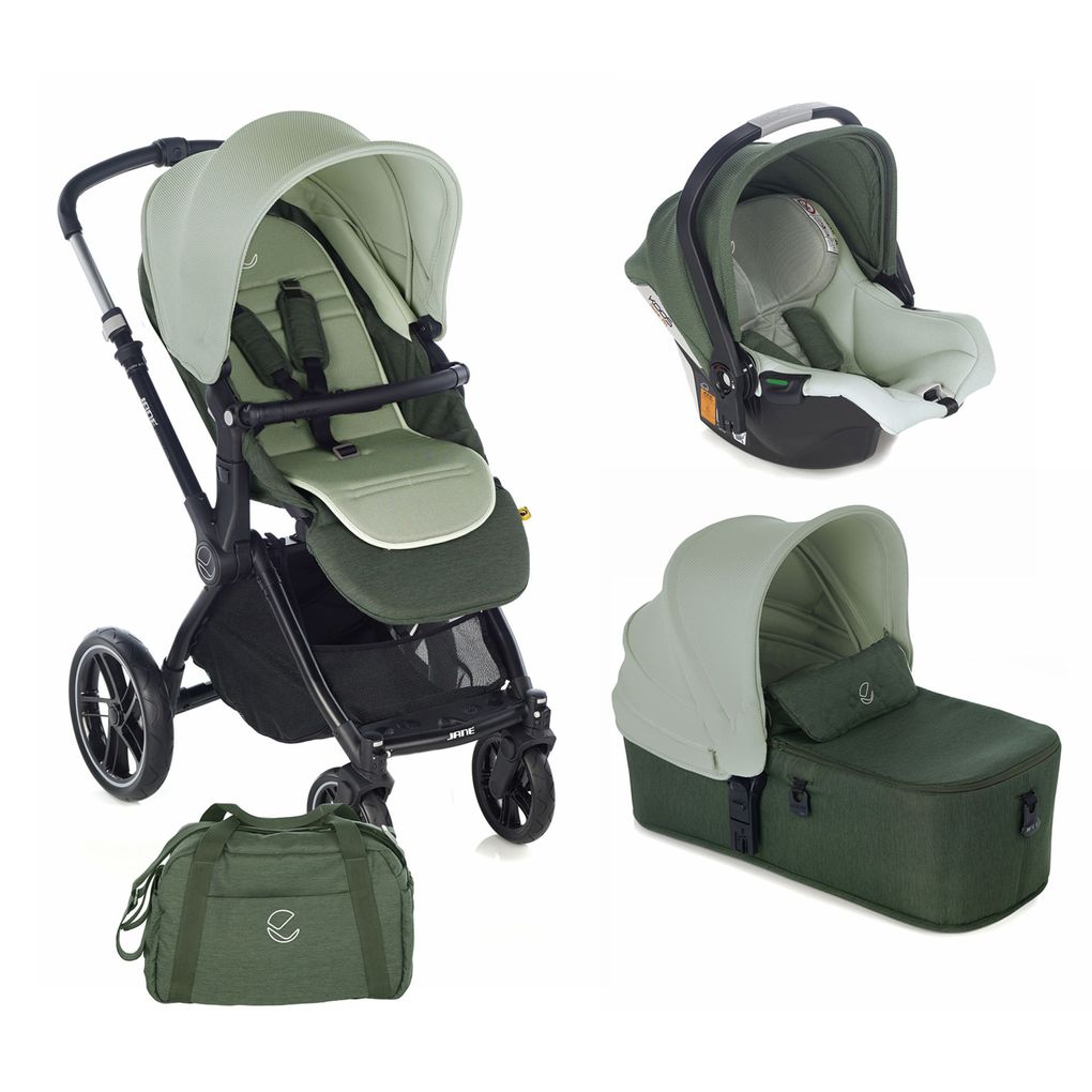 Jané - kawai micro koos isize r1 forest green stroller - Jané