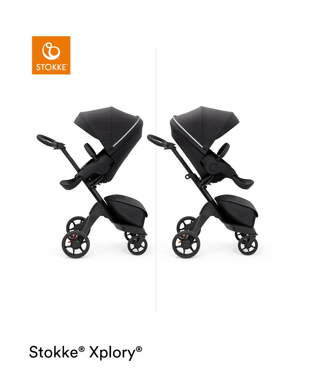 Stokke® xplory® x design único para trazer você perto do seu bebê - Stokke