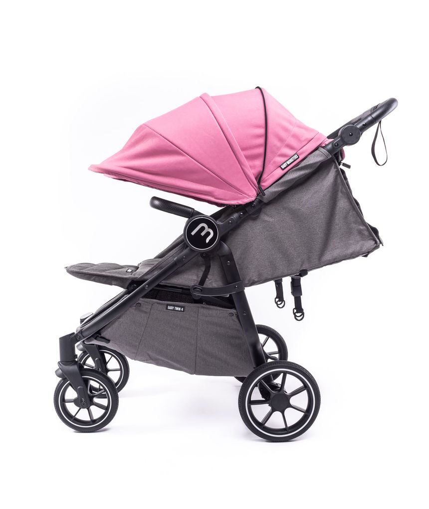 Silla gemelar easy twin 4 chasis black con milkshake color pack - Baby Monsters