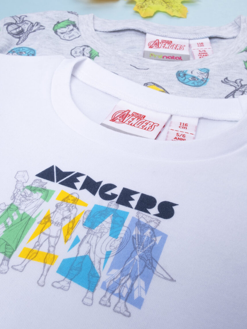 Pack 2 t-shirt intime boy "avangers" - Prénatal