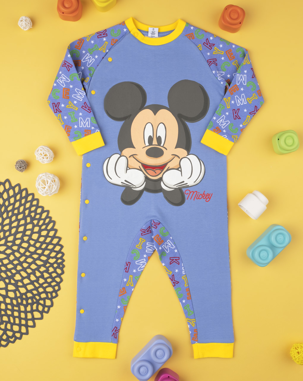 Pijama de bebê menino "mickey mouse" - Prénatal