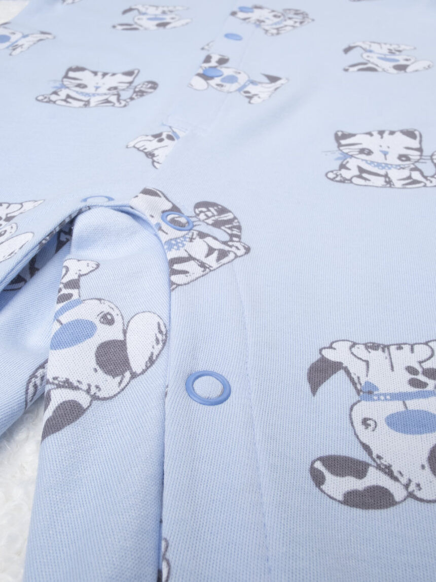 Pijama de menino azul "cats" - Prénatal