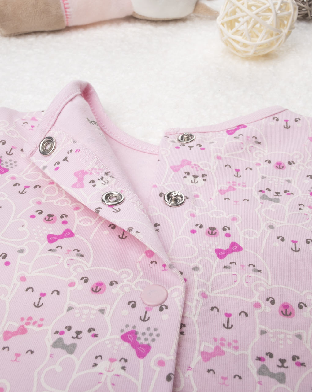 Camiseta feminina de jersey "gattini pink" - Prénatal