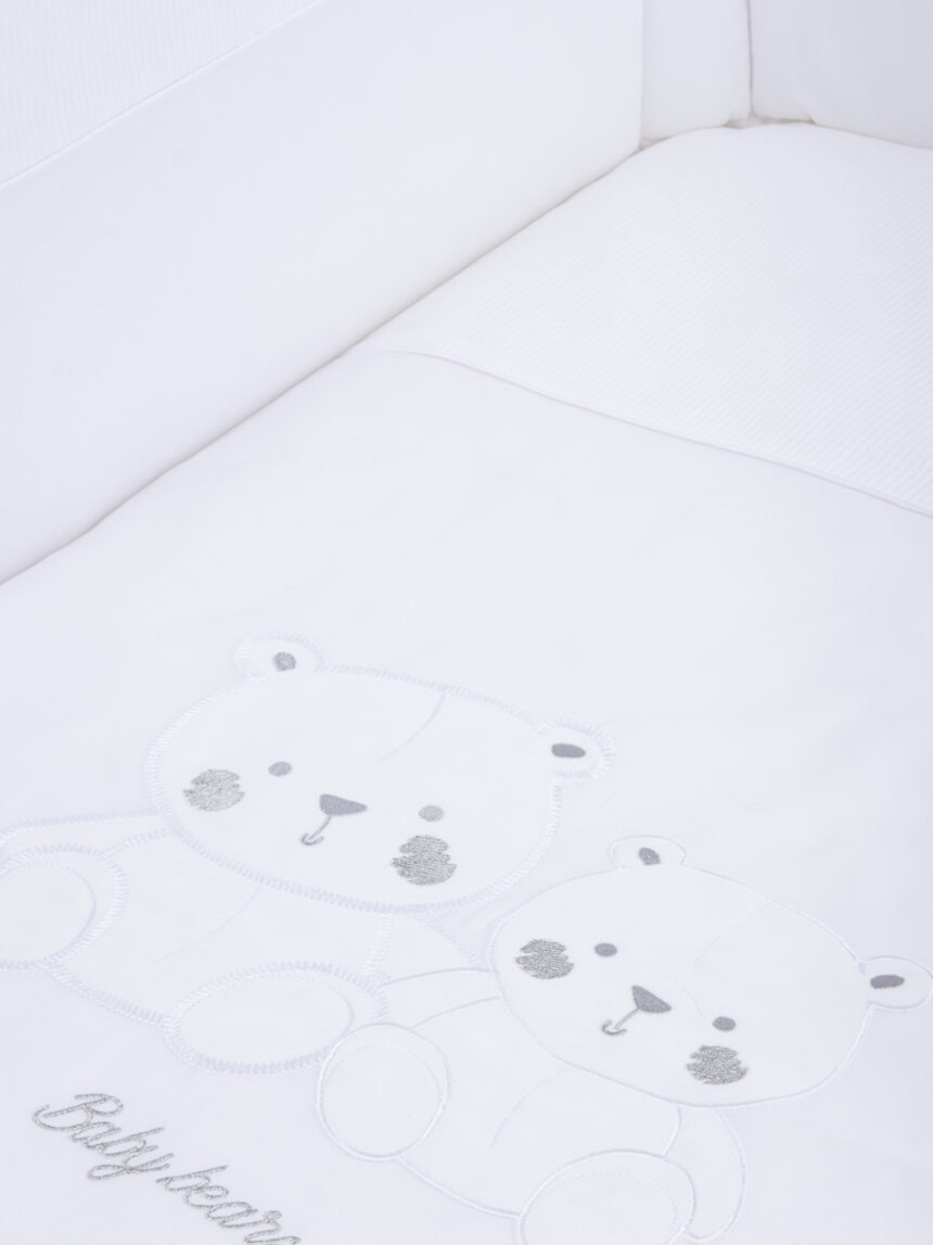 Conjunto de cama branco de 4 peças - Prénatal