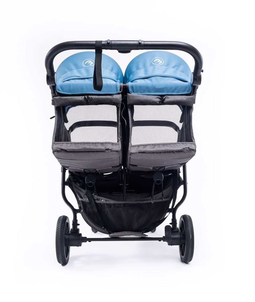 Easy twin 4 twin chair preto chassis com pack cor atlântico - Baby Monsters