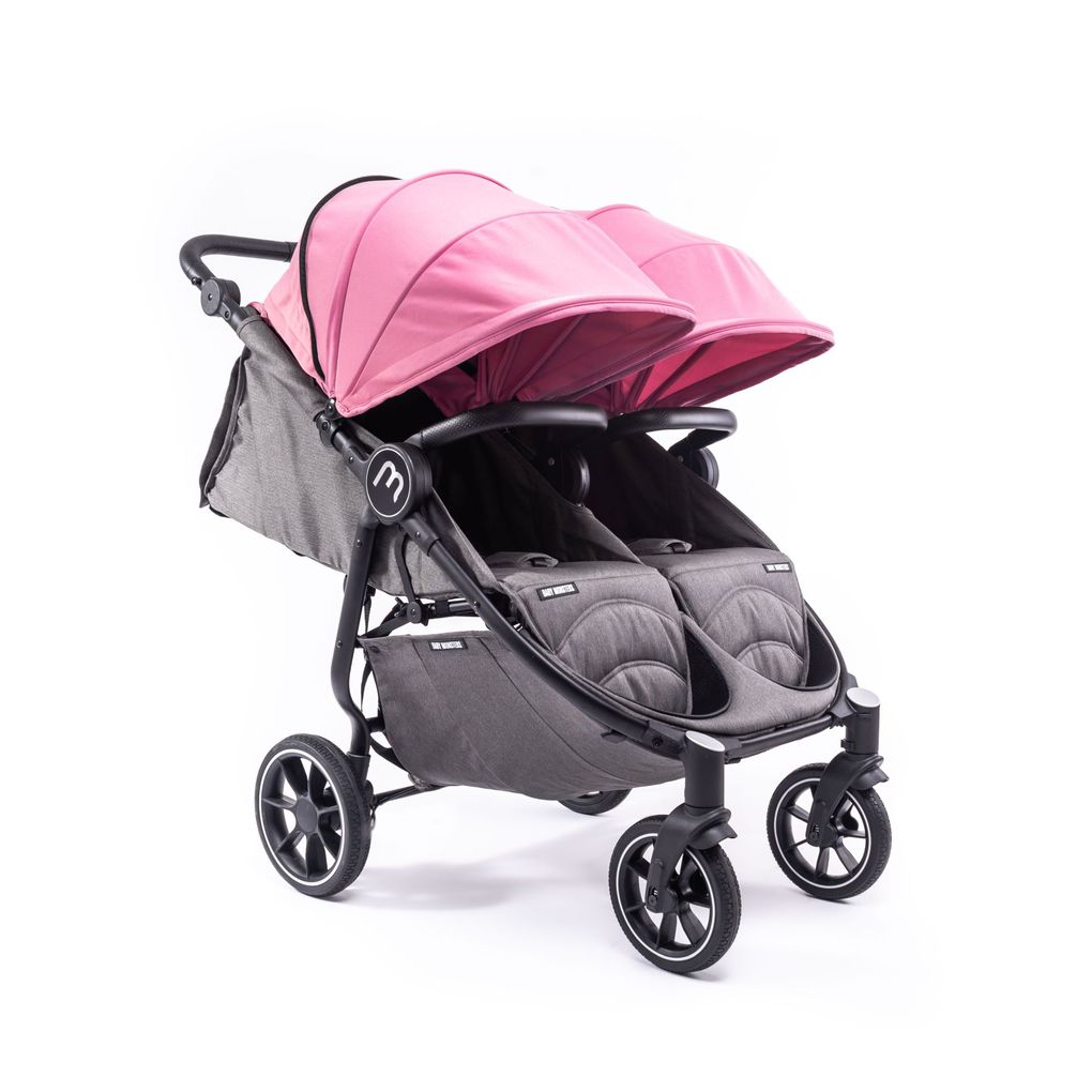 Silla gemelar easy twin 4 chasis black con milkshake color pack - Baby Monsters
