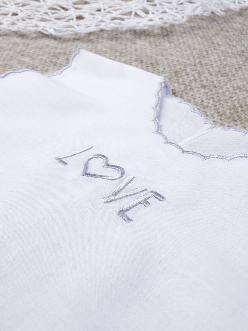 Camisa unissex "love silver" - Prénatal