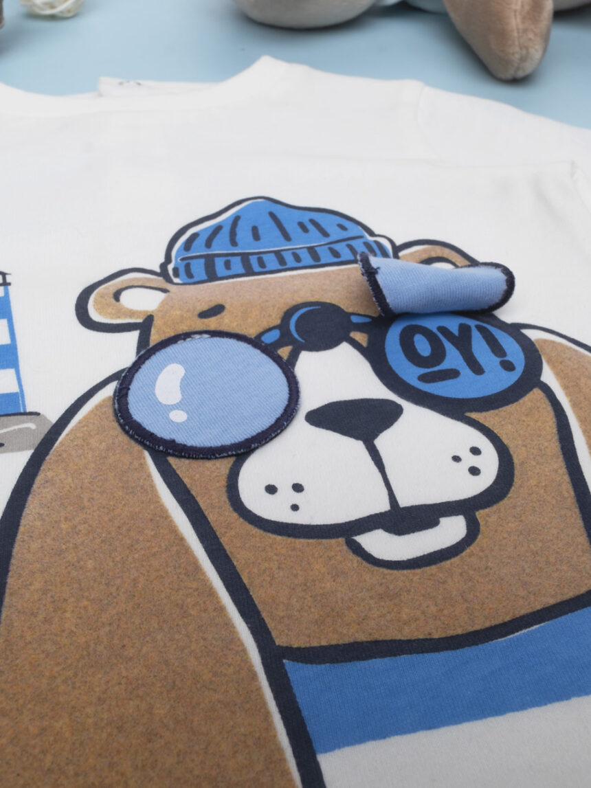 T-shirt menino "orso marino" - Prénatal