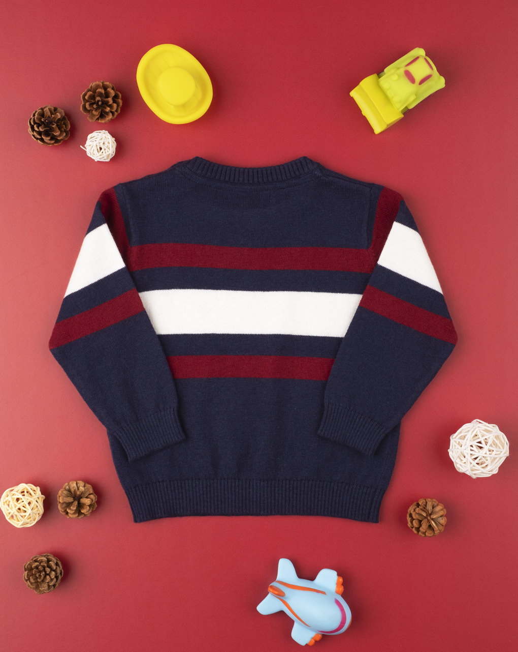 Suéter listrado menino tricot - Prénatal