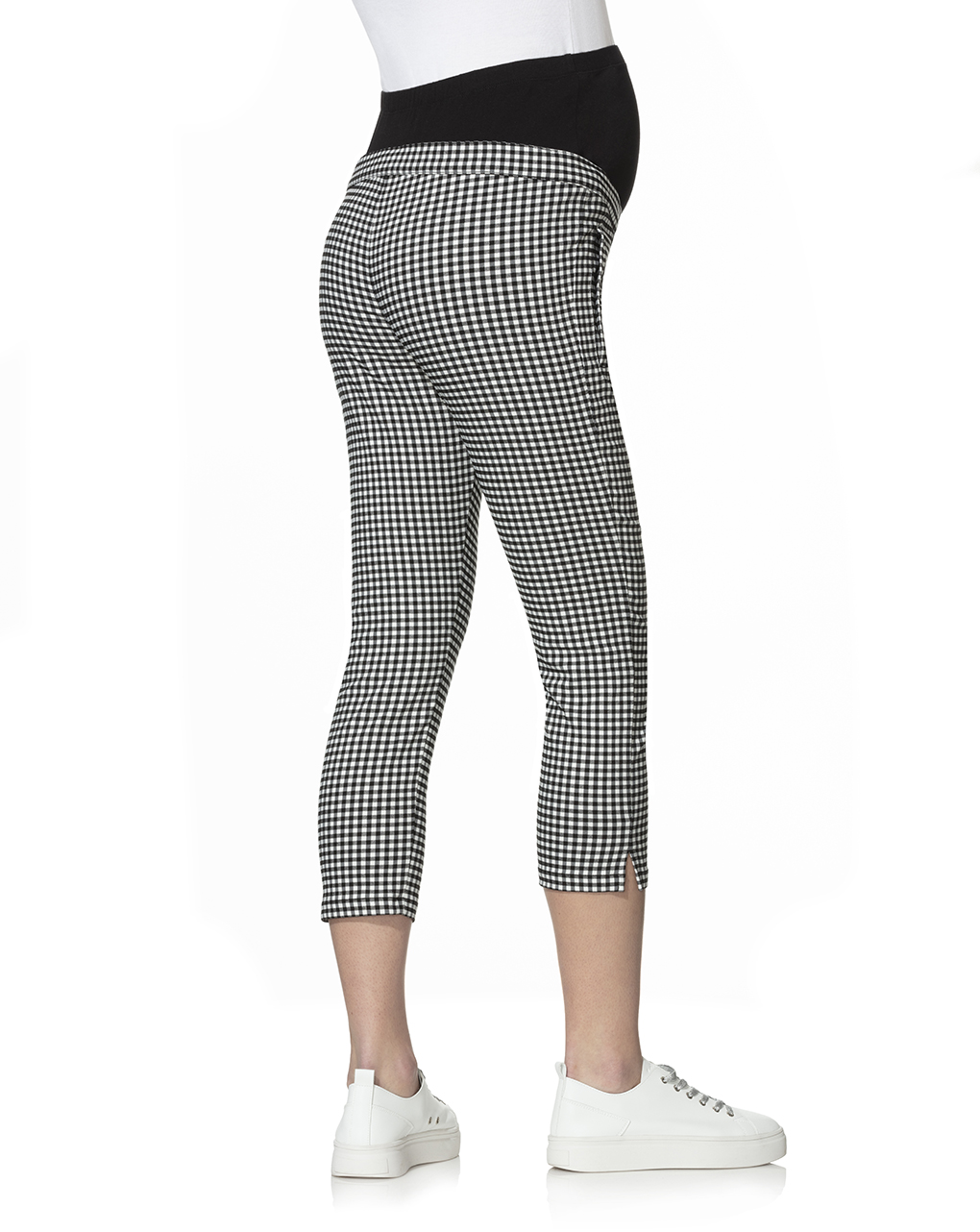 Calça capri em vichy - Prénatal