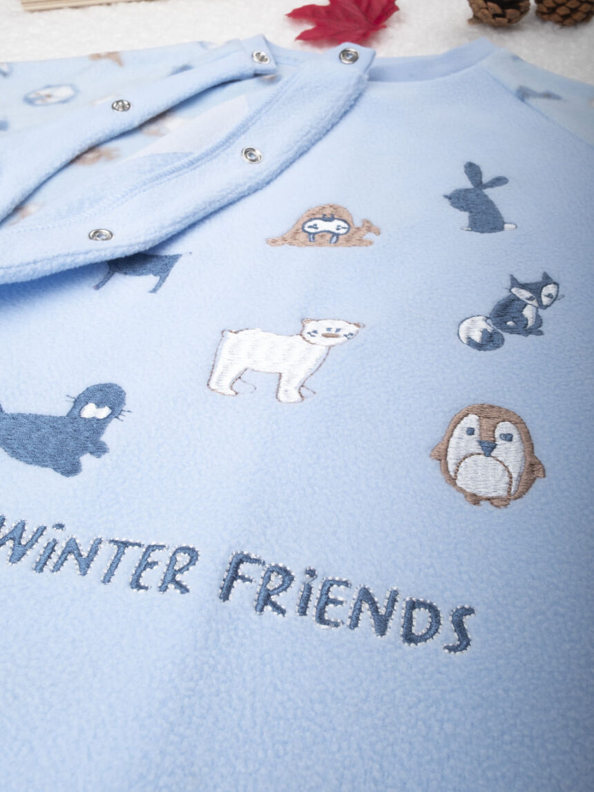Menino pigiama "amigos de inverno" - Prénatal