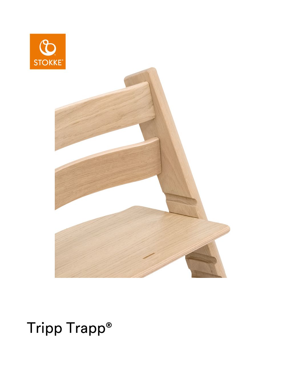 Tripp trapp® natural oak. uma peça icônica de natureza - Stokke