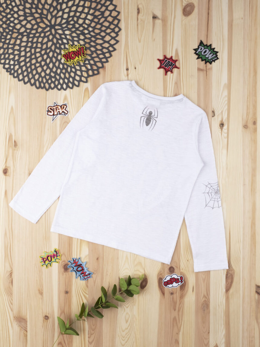 Camiseta menino "homem-aranha" branca - Prénatal