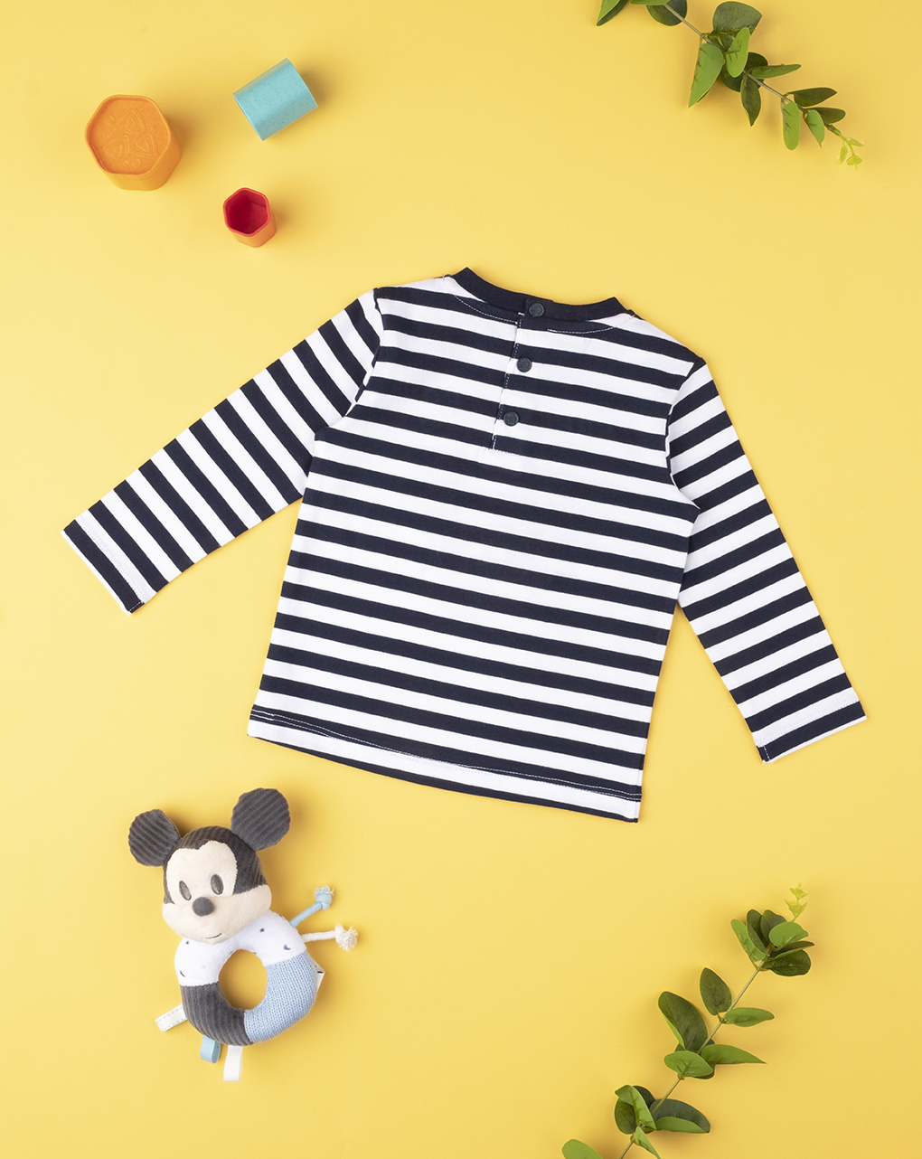 Camiseta rigata menino "mickey mouse" - Prénatal