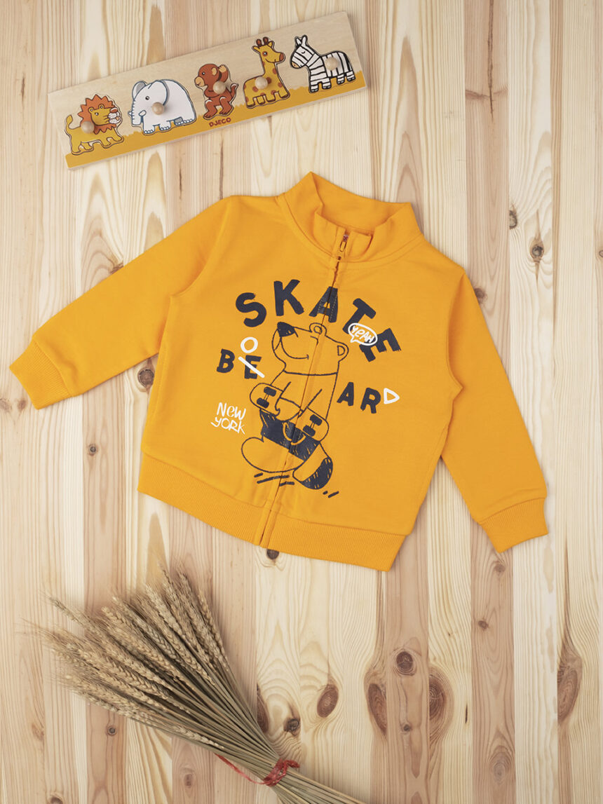 Menino do casaco de lã "skate bear" - Prénatal