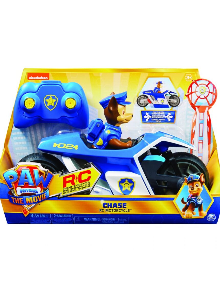 Filme paw patrol moto radio control chase - Paw Patrol