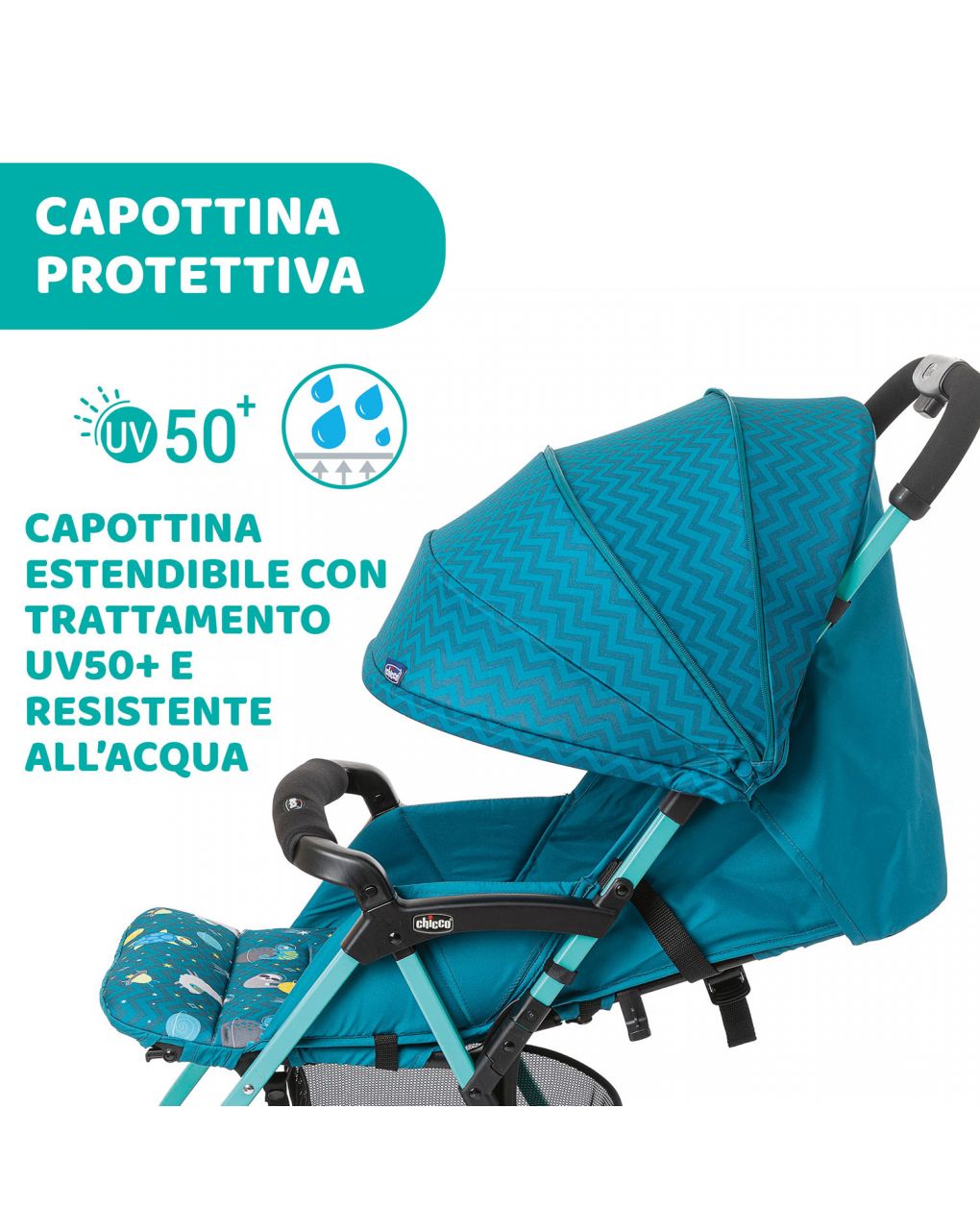 Carrinho chicco ohlalà3 sloth in space - Chicco